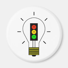 Moody Stoplight gloeilamp Magneet