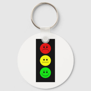 Moody Stoplight Sleutelhanger
