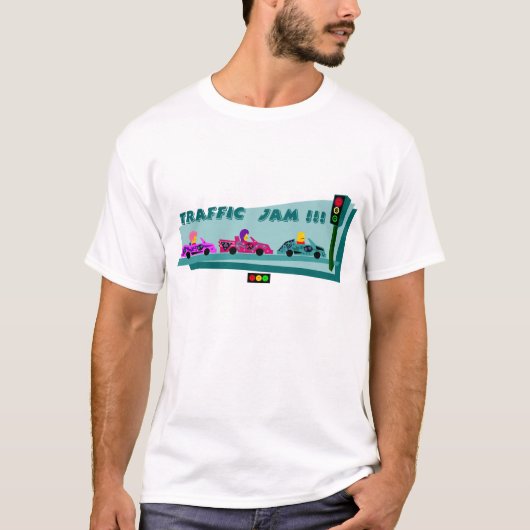 Moody Stoplight Traffic Jam T-shirt (Voorkant)