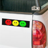 Moody Stoplight Trio Bumpersticker (Op Truck)