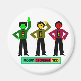 Moody Stoplight Trio karakters Magneet