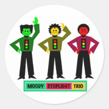 Moody Stoplight Trio karakters