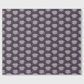 Moody Swan Ornaments Cadeaupapier (Vlak)
