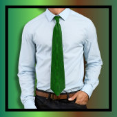 Moody Swirl patroon groen Stropdas