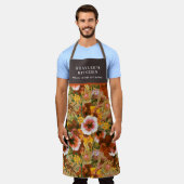 Moody Tropical Blooms Schort (Gedragen)