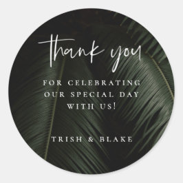 Moody Tropics bedankt Ronde Sticker