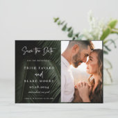 Moody Tropics Foto Save The Date (Staand voorkant)