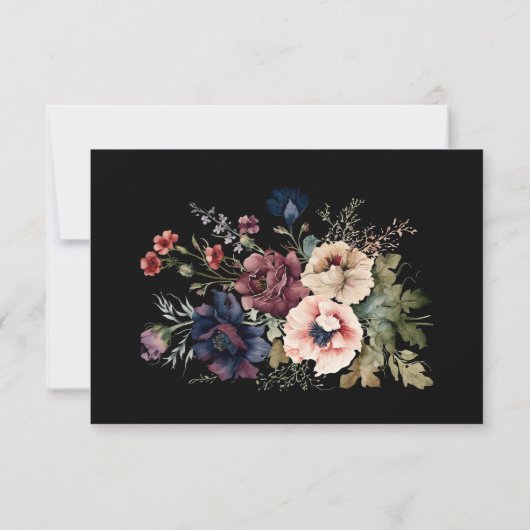 Moody Trouwdetails Behuizing Kaart (Achterkant)