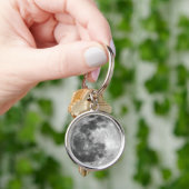Moody volle maan sleutelhanger (Hand)