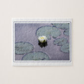 Moody Water Lily met Border Legpuzzel (Horizontaal)