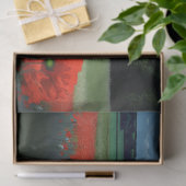 Moody Weer Barn en Poppies Tissuepapier (Geschenk)