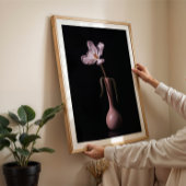 Moody wilde tulp stilleven muurkunst print