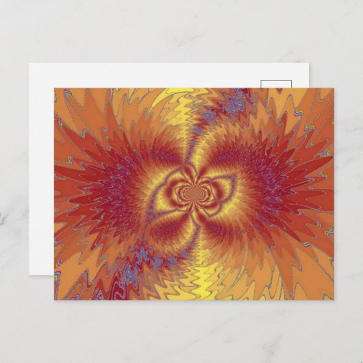 MOODY WILDFLOWER 1 BRIEFKAART (Voorkant / Achterkant)