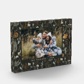 Moody Winter Botanical gepersonaliseerd Fotoblokken (Links)