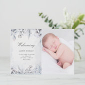 moody winter foliage - mededeling kaart (Staand voorkant)