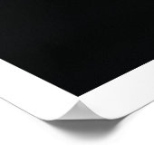 Moody witte roos stilleven vrouwelijke muur kunst poster (Hoek)