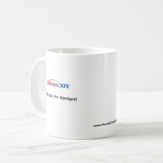 MoodyOnes XANAX-mok Koffiemok (Voorkant links)