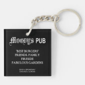 MOODY'S PUB, CHICAGO, IL SLEUTELHANGER (Achterkant)