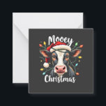 Mooey Christmas Funny Xmas Koe Cattle Lovers Notitiekaartje<br><div class="desc">Mooey Christmas,  koe Christmas,  Santa koe,  rundvleesliefhebbers,  boerderij Christmas,  Christmas koe,  Grappige koe Christmas,  boerderij vakantie,  Santa Hat koe,  Feestelijke boerderij Animal,  Kerstmis voor rundvee liefhebbers,  koe vakantie shirt,  boerderij Animal Christmas,  Christmas Spirit,  vee cadeau.</div>