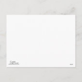 MOOey Christmas Santa Hat Koe Feestdagenkaart (Achterkant)