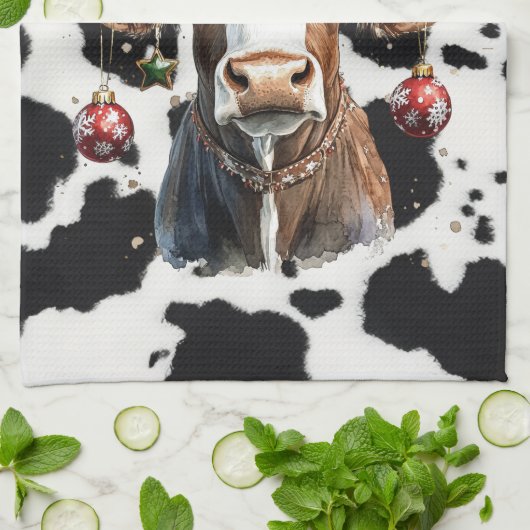 Mooey Christmas  Theedoek (Gevouwen)