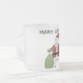 Mooey Cow kerstshirts en cadeautjes Matglas Koffiemok (Voorkant links)