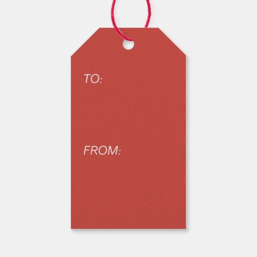 Mooey Kerst Koe Gift Labels Cadeaulabel (Achterkant)