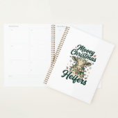 Mooey Kerst Koeien Grappig Koe Kerst Ontwerp Planner (Display)
