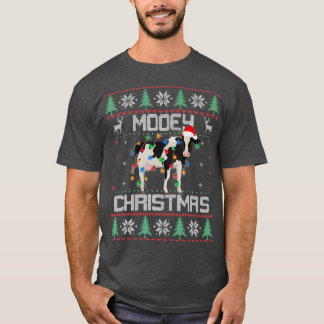 Mooey kerstcadeautjes Koe lelijke kerstcadeautjes T-shirt