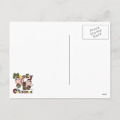 Mooey Kerstmis Feestdagenkaart (Achterkant)