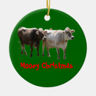 Mooey Kerstmis Keramisch Ornament