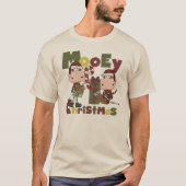 Mooey Kerstmis T-shirt (Voorkant)