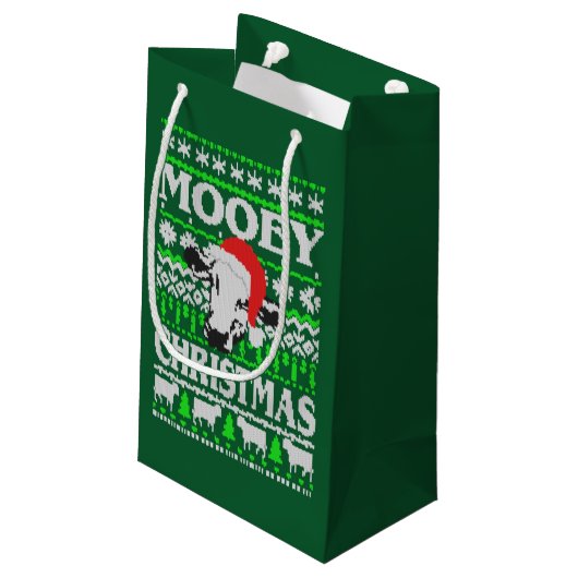 Mooey Kerstmis Ugly met Kerstmis Klein Cadeauzakje (Achterkant Gekanteld)