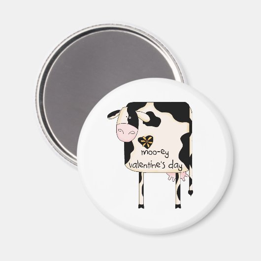 Mooey Valentijn T-shirts en cadeautjes Magneet (Voorkant / Achterkant)