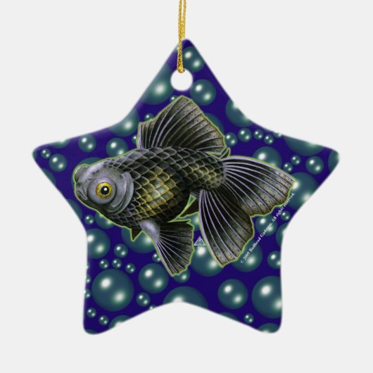 Moog de Black Moor Star Ornament (Voorkant)