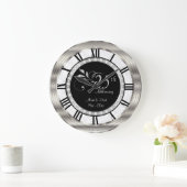 Mooi 25e zilverdiamant-Jubileum Grote Klok (Huis)