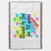 MOOI 90E CHRISTELIJK VERJAARDAGSGEBEDSONTWERP DEKEN (Voorkant Verticaal)