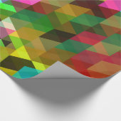 Mooi Abstract geometrisch patroon Cadeaupapier (Hoek)