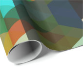 Mooi Abstract geometrisch patroon Cadeaupapier (Rol Hoek)