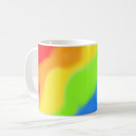 Mooi Abstract regenboogontwerp - Koffiemok