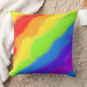 Mooi Abstract regenboogontwerp - Kussen (Deken)