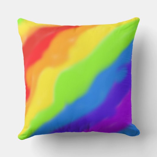 Mooi Abstract regenboogontwerp - Kussen (Achterkant)