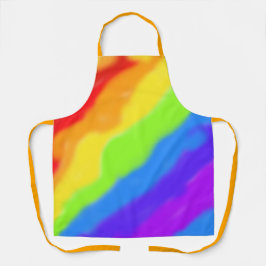 Mooi Abstract regenboogontwerp - Schort