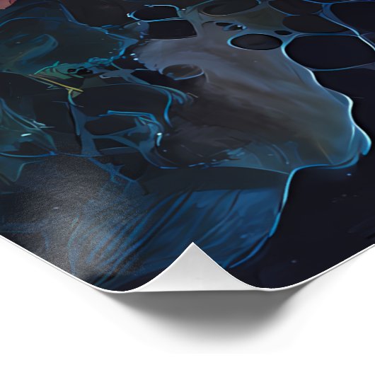 Mooi, Abstract, ruimte Poster (Hoek)