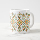 Mooi Afrikaans breipatroon Grote Koffiekop (Voorkant rechts)