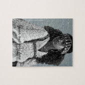 Mooi Afrikaans meisje Legpuzzel (Horizontaal)