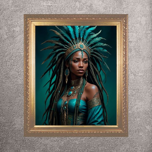 Mooi Afrikaans Queen Poster