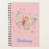 Mooi als een vlinder vliegen gratis gepersonalisee planner (Voorkant)