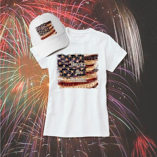 Mooi Amerika - Patriottisch Vrouwen T-shirt