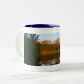 Mooi Amerika: Sprague Lake Tweekleurige Koffiemok (Voorkant links)